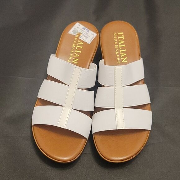 BRAND NEW ITALIAN ATHLEISURE WEDGE WOMEN'S SANDAL - Picture 3 of 15